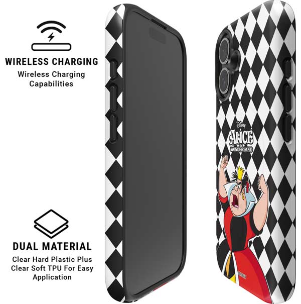 Disney Alice in Wonderland Queen of Hearts Off with their Head! iPhone 16 Plus Magsafe Impact Case