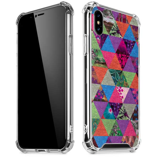 Quilted Spring iPhone X/XS Clear Case