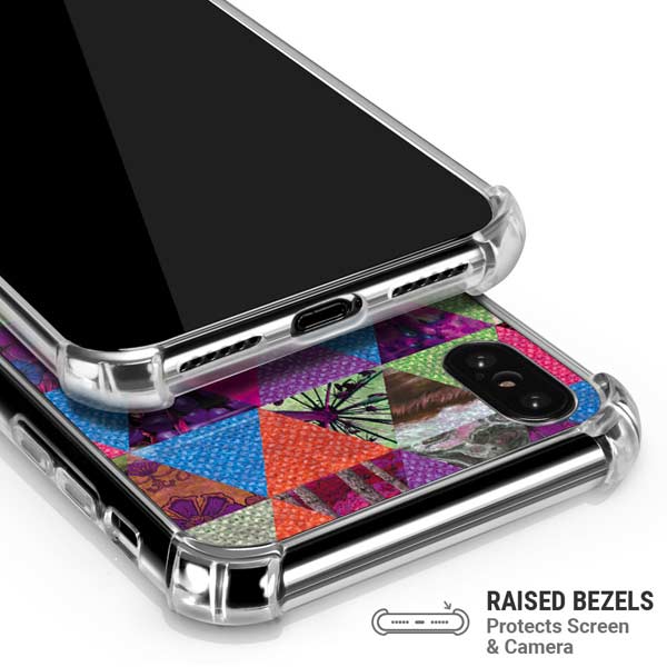 Quilted Spring iPhone X/XS Clear Case