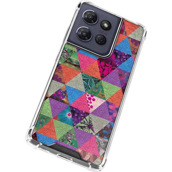 Quilted Spring Moto G Power 5G (2025) Clear Case