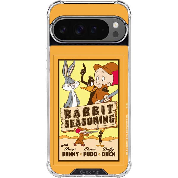 Looney Tunes Rabbit Seasoning Google Pixel 10 Pro Clear Case