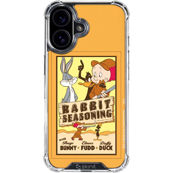 Looney Tunes Rabbit Seasoning iPhone 17 Clear Case