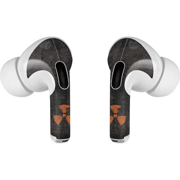 Radioactivity Black AirPods Skins