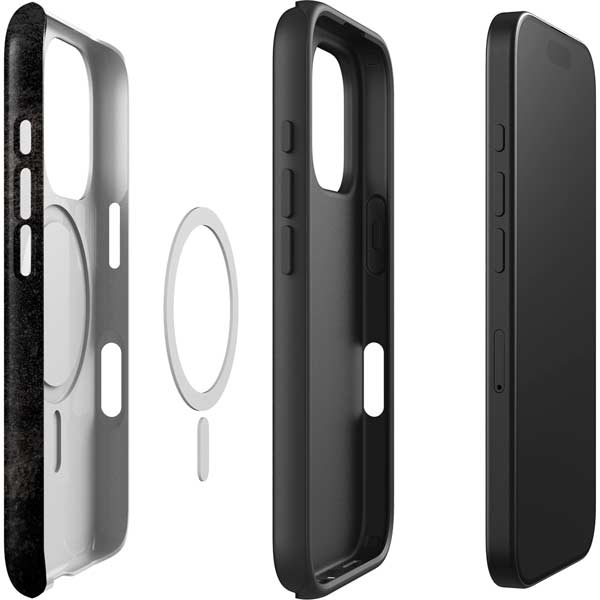 Radioactivity Black iPhone 16 Pro Max Magsafe Impact Case