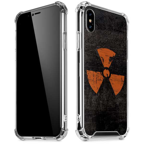 Radioactivity Black iPhone X/XS Clear Case
