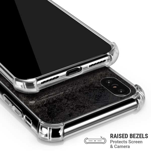 Radioactivity Black iPhone X/XS Clear Case