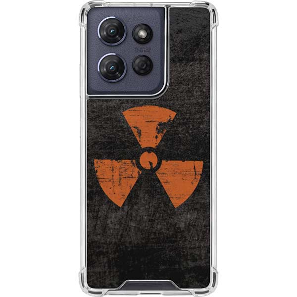 Radioactivity Black Moto G 5G (2025) Clear Case