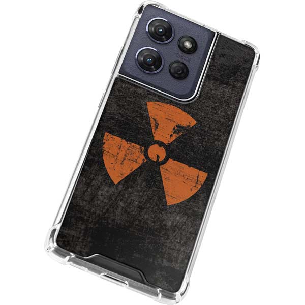 Radioactivity Black Moto G 5G (2025) Clear Case