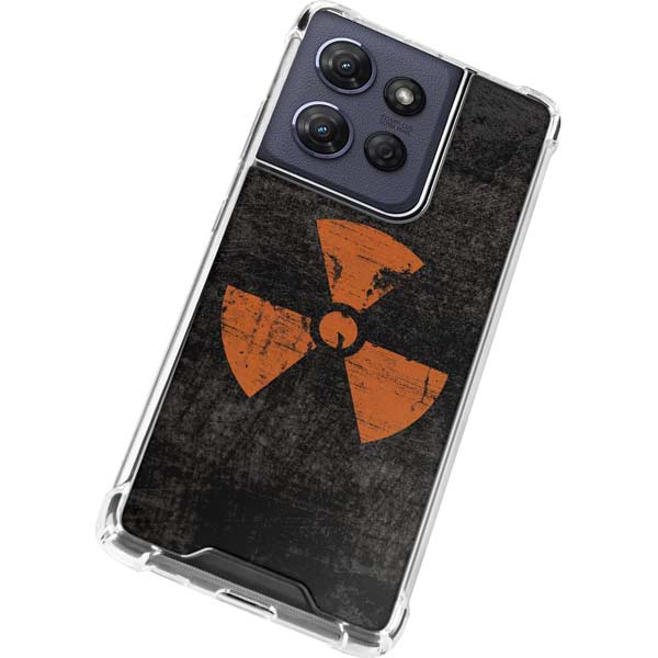 Radioactivity Black Moto G Power 5G (2025) Clear Case