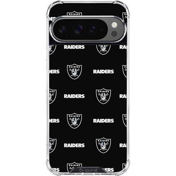 NFL Raiders Blitz Series Google Pixel 10 Pro XL Clear Case