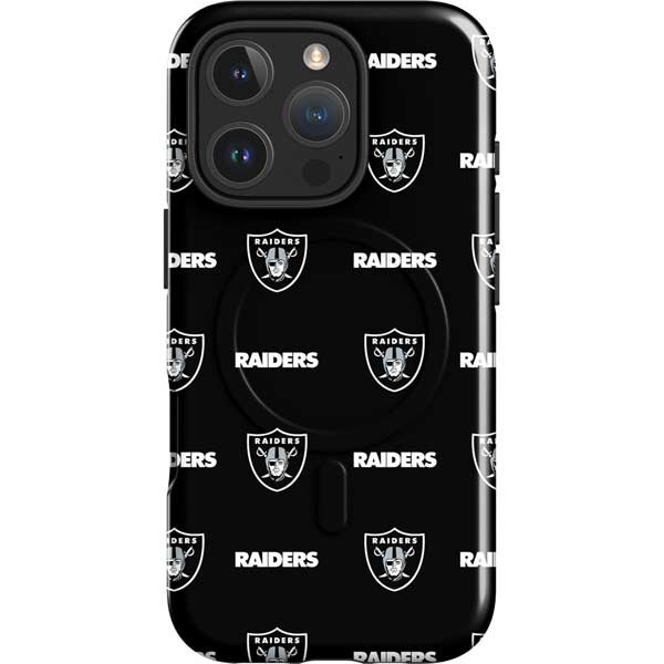NFL Raiders Blitz Series iPhone 16 Pro Magsafe Impact Case