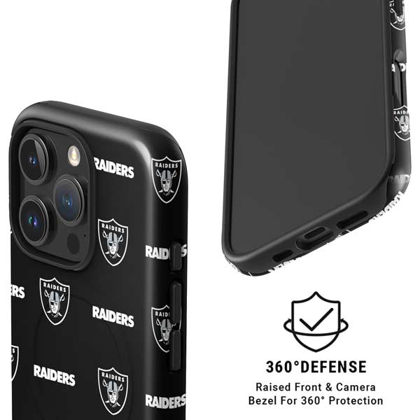 NFL Raiders Blitz Series iPhone 16 Pro Magsafe Impact Case