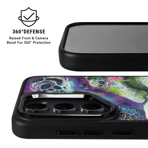 Rainbow Sea Turtles by Sheena Pike Galaxy S26 Ultra Kickstand Case
