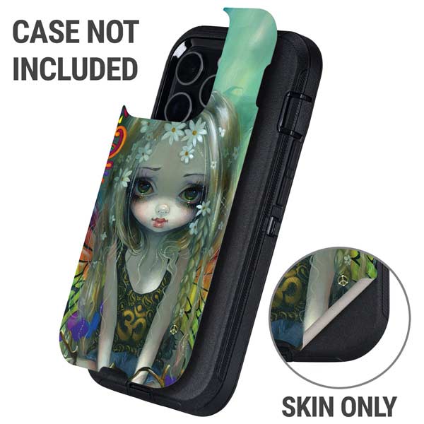 Rainbow Winged Yoga Fairy by Jasmine Becket-Griffith Otterbox Defender iPhone Skin