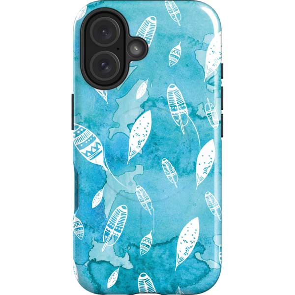 Raining Feathers iPhone 16 Magsafe Impact Case