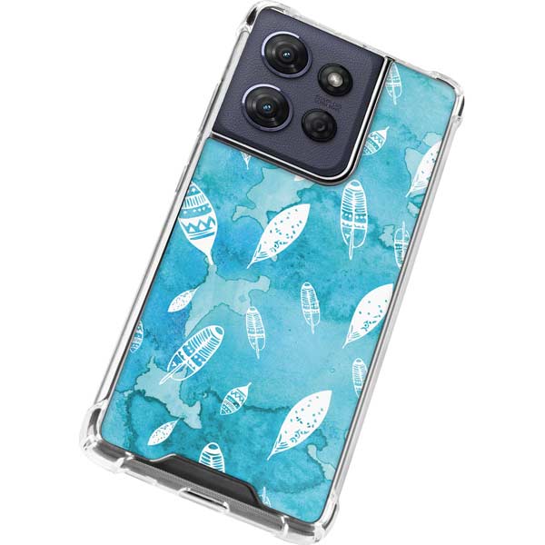 Raining Feathers Moto G 5G (2025) Clear Case