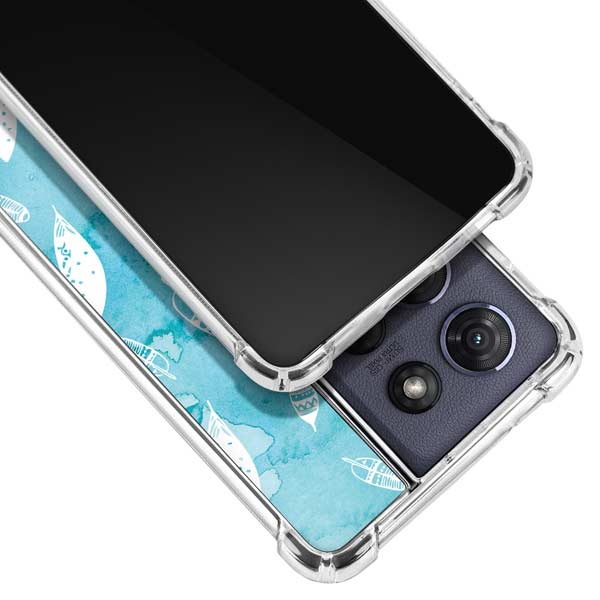 Raining Feathers Moto G 5G (2025) Clear Case