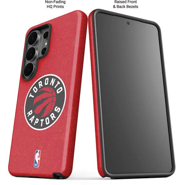 NBA Toronto Raptors Distressed Galaxy S26 Ultra Impact Case