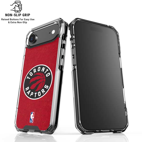 NBA Toronto Raptors Distressed iPhone 17 Air Clear Case