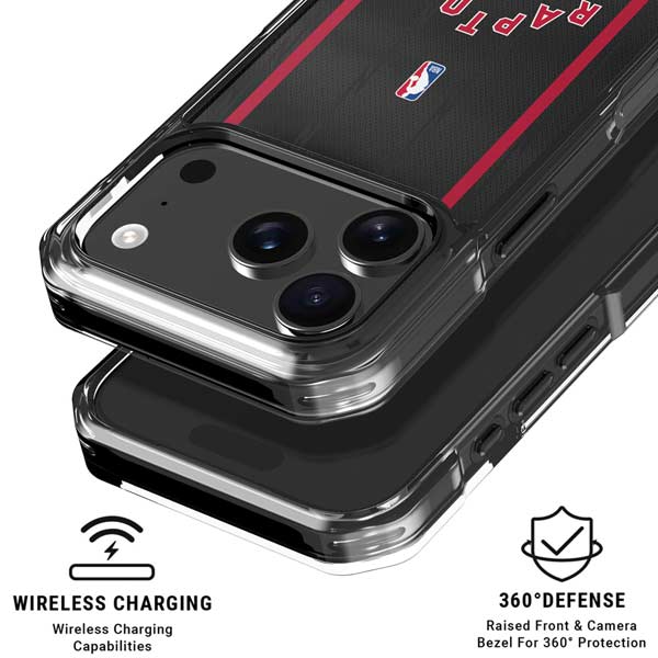 NBA Toronto Raptors Jersey iPhone 17 Pro Clear Case