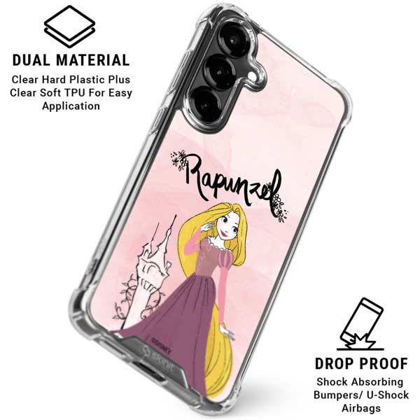 Disney Princess Rapunzel Art Galaxy S26 Clear Case