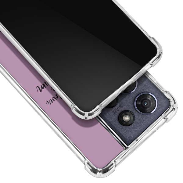 Disney Princess Rapunzel Never Too Old To Dream Art Moto G 5G (2025) Clear Case