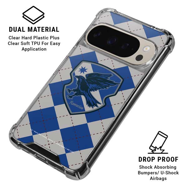 Wizarding Worlds Harry Potter Ravenclaw Crest Pixel 9 Pro XL Clear Case