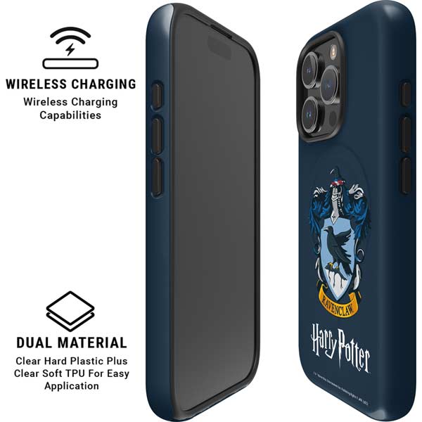 Wizarding World Harry Potter Ravenclaw House Crest iPhone 16 Pro Magsafe Impact Case