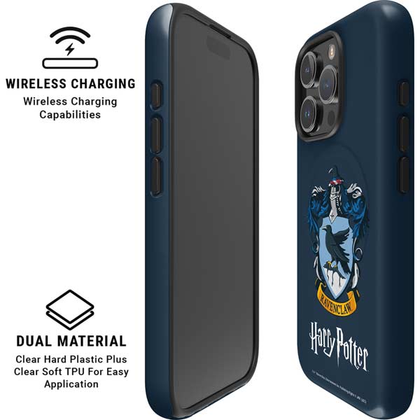 Wizarding World Harry Potter Ravenclaw House Crest iPhone 16 Pro Max Magsafe Impact Case