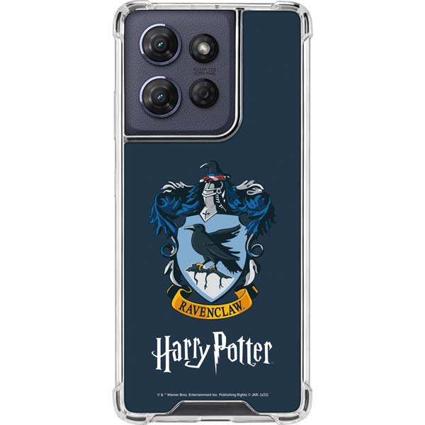 Wizarding World Harry Potter Ravenclaw House Crest Moto G Power 5G (2025) Clear Case