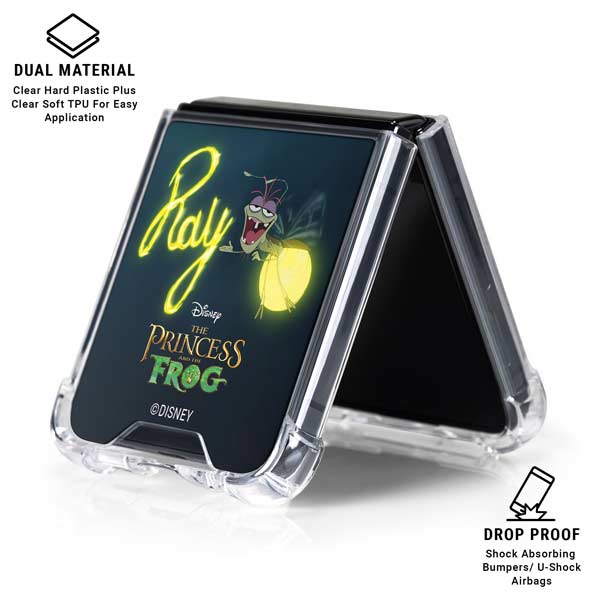 Disney Princess and The Frog Ray Galaxy Z Flip7 Clear Case