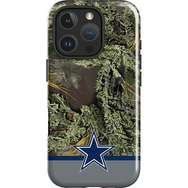NFL Realtree Camo Dallas Cowboys iPhone 16 Pro Magsafe Impact Case