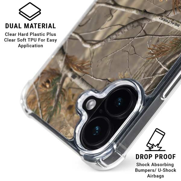 NFL Realtree Camo Green Bay Packers iPhone 17 Clear Case