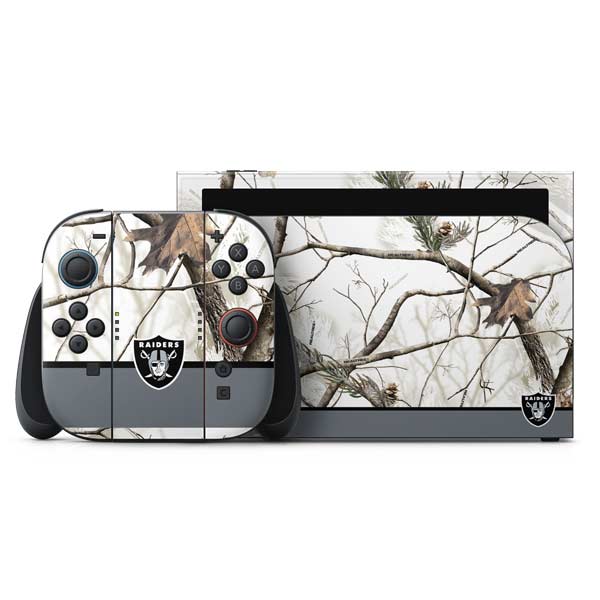 NFL Realtree Camo Las Vegas Raiders Nintendo Skins