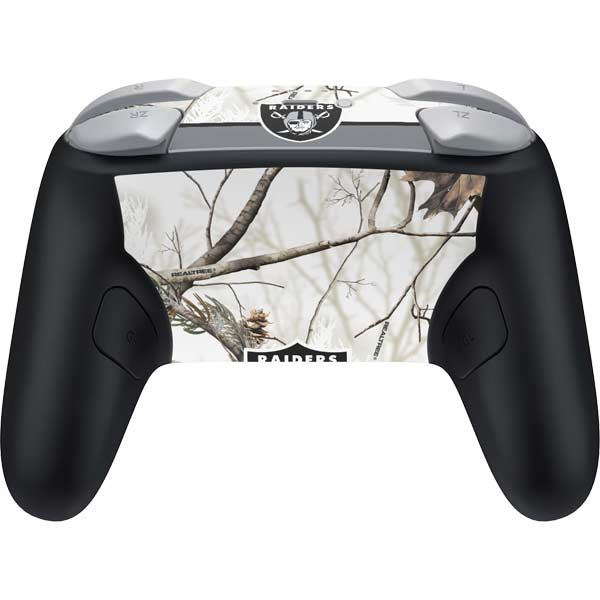 NFL Realtree Camo Las Vegas Raiders Nintendo Switch 2 (2025) Pro Controller Skin