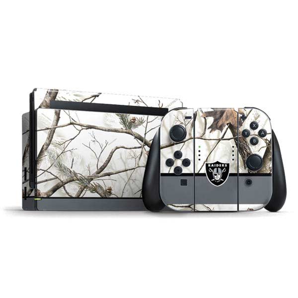 NFL Realtree Camo Las Vegas Raiders Nintendo Skins