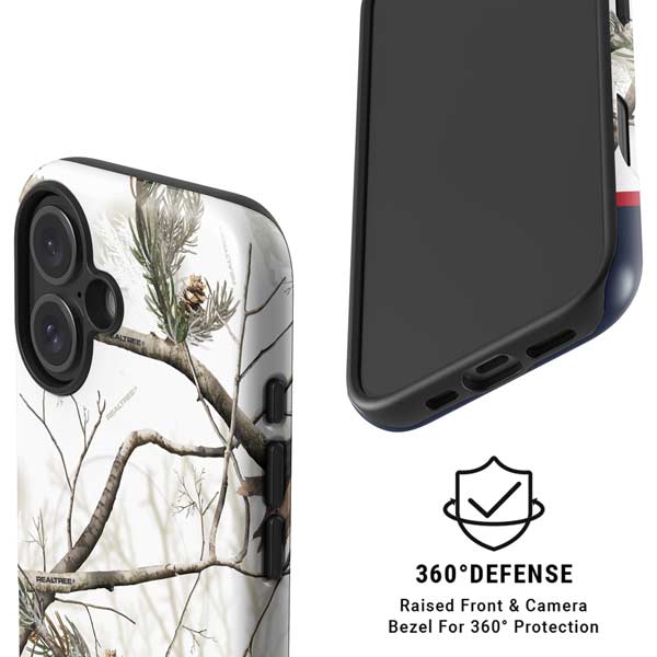 NFL Realtree Camo New England Patriots iPhone 16 Magsafe Impact Case