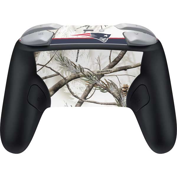 NFL Realtree Camo New England Patriots Nintendo Switch 2 (2025) Pro Controller Skin