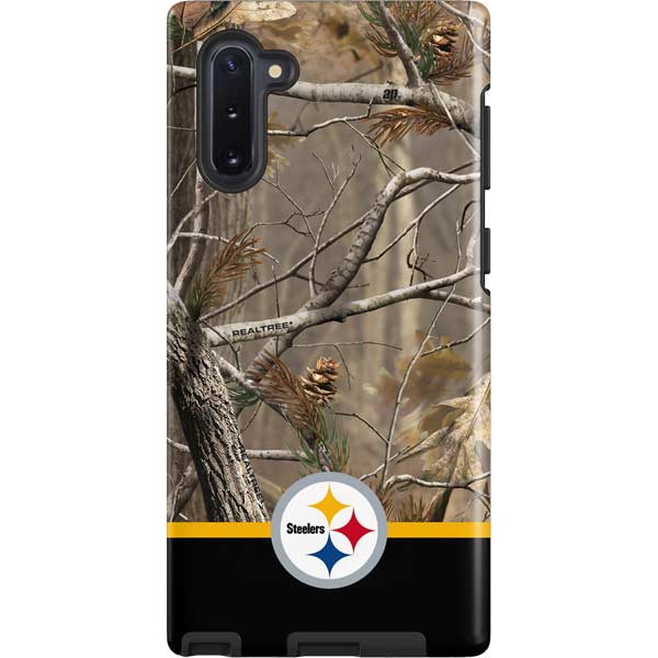 NFL Realtree Camo Pittsburgh Steelers Galaxy Cases