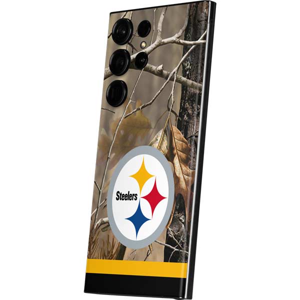 NFL Realtree Camo Pittsburgh Steelers Galaxy Skins