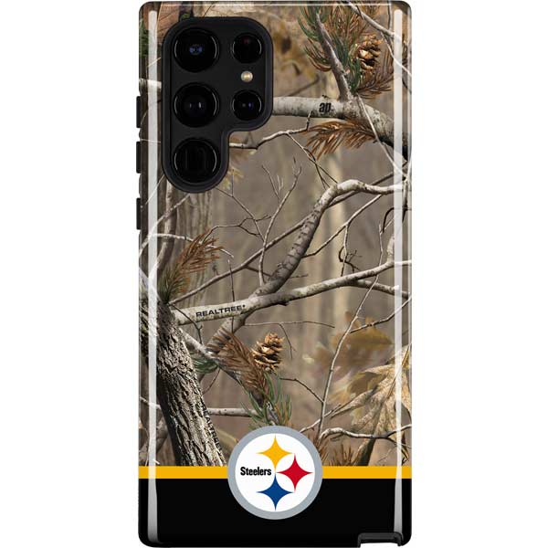 NFL Realtree Camo Pittsburgh Steelers Galaxy Cases