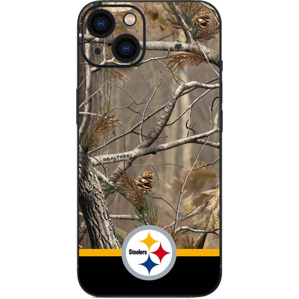 NFL Realtree Camo Pittsburgh Steelers iPhone 15 Skin
