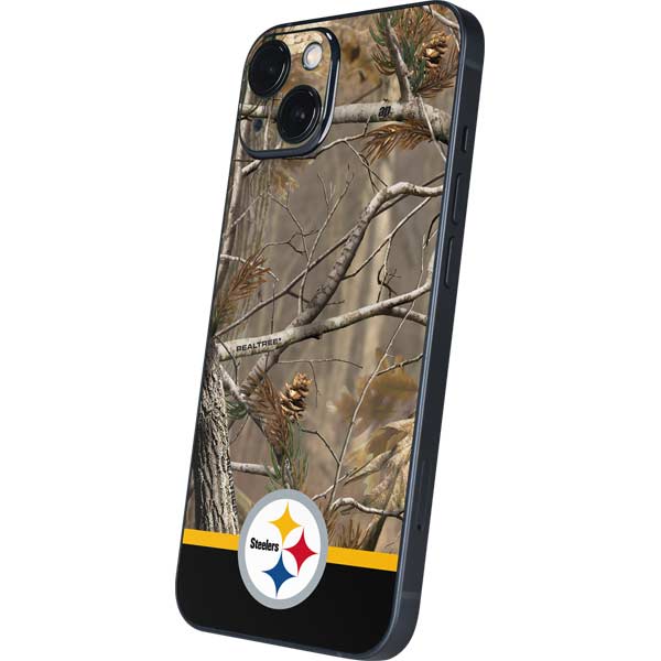 NFL Realtree Camo Pittsburgh Steelers iPhone 15 Skin
