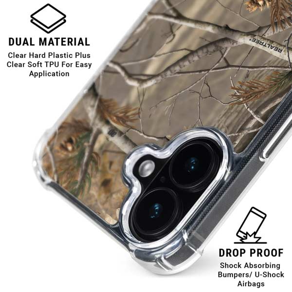 NFL Realtree Camo Pittsburgh Steelers iPhone 17 Clear Case