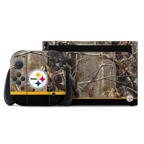 NFL Realtree Camo Pittsburgh Steelers Nintendo Skins