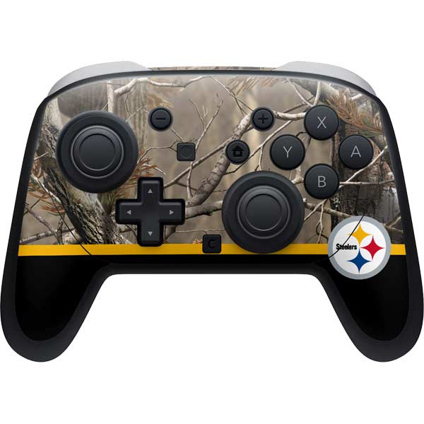 NFL Realtree Camo Pittsburgh Steelers Nintendo Skins