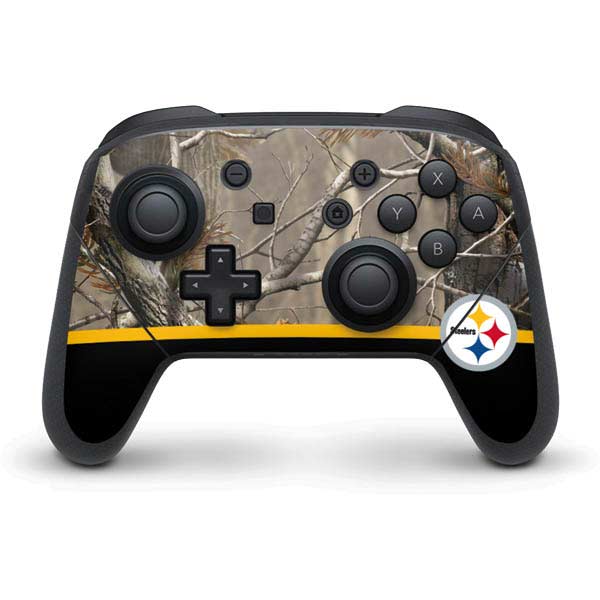 NFL Realtree Camo Pittsburgh Steelers Nintendo Skins