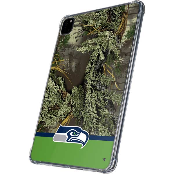 NFL Realtree Camo Seattle Seahawks iPad Pro 11in (2024) Clear Case