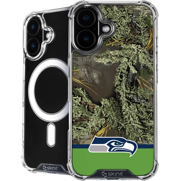 NFL Realtree Camo Seattle Seahawks iPhone 17 MagSafe Case