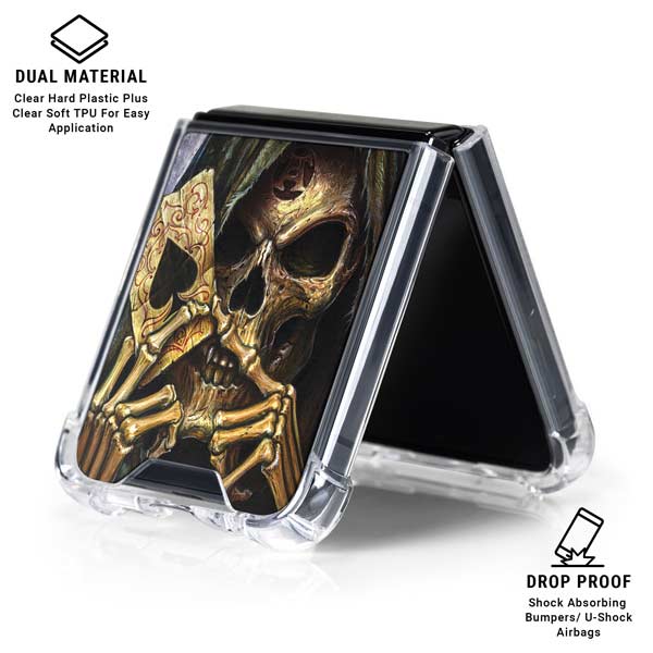 Alchemy Carta Reapers Ace Galaxy Z Flip7 Clear Case